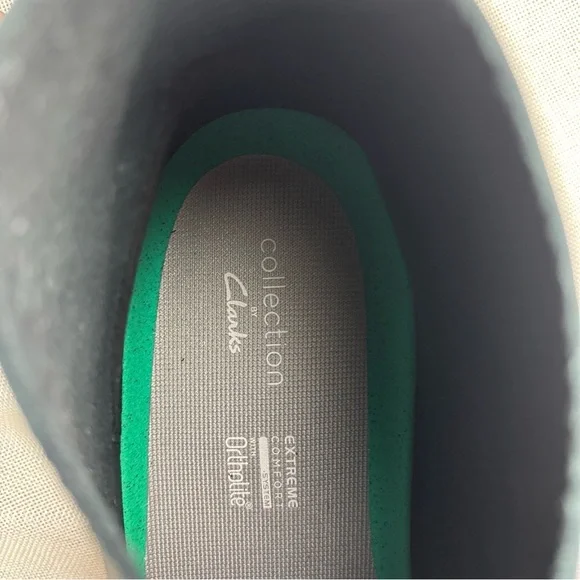 Clarks Men's Bushacre 3 Chukka Boot 261-53529 BLACK LEATHER MENS SIZE 14M - Picture 6 of 6